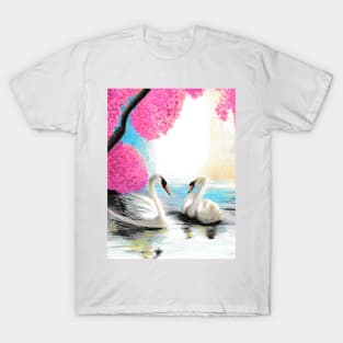 Amor de cisnes T-Shirt